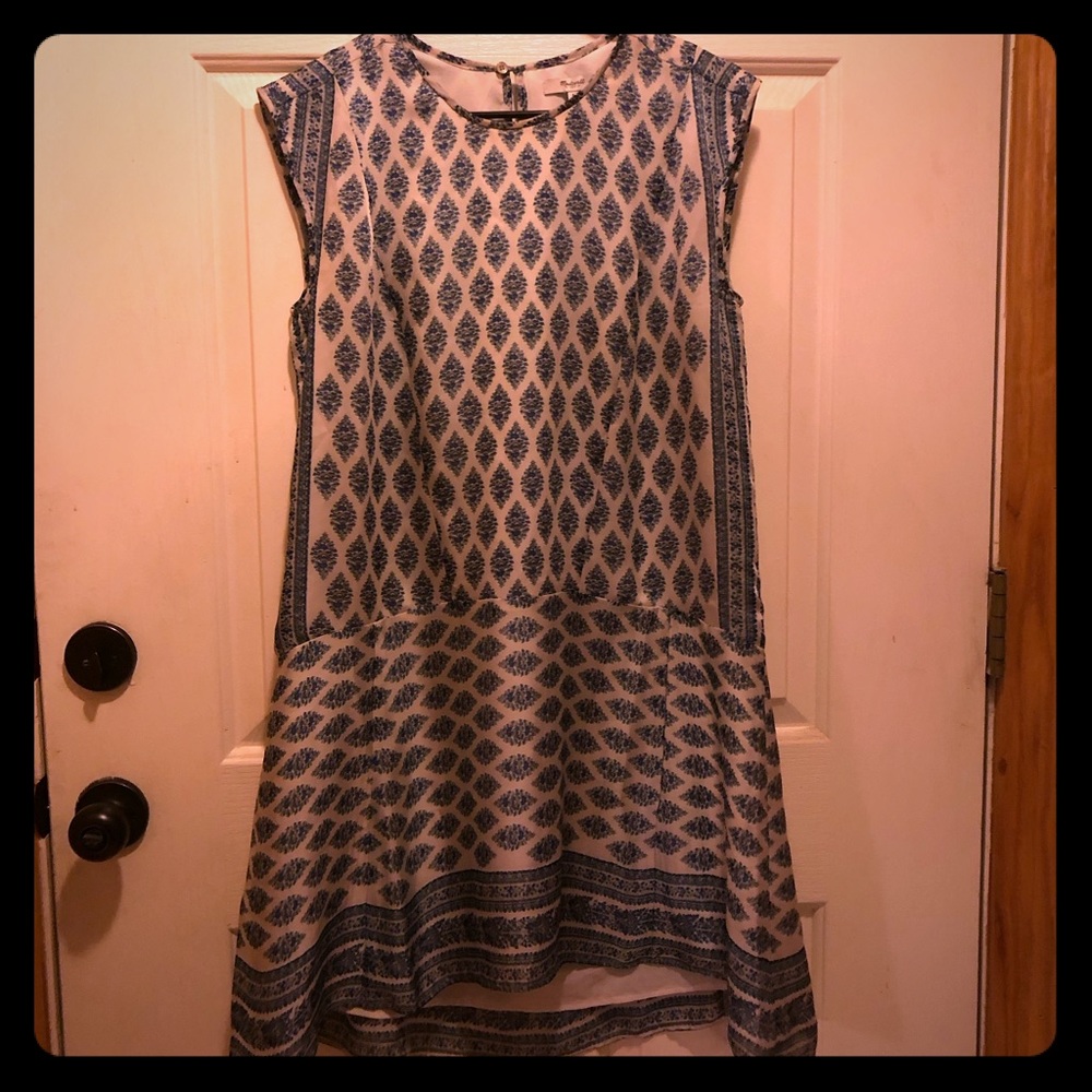 Patterned Silk Summer Dress